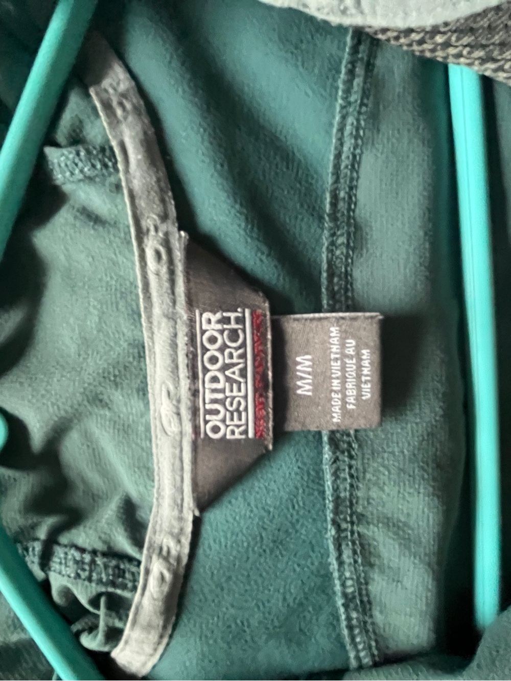 Outdoor Research Women’s Green Hooded Softshell Jacket - Picture 5 of 6